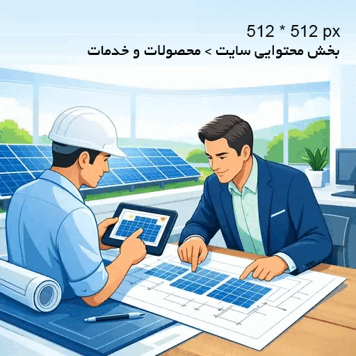  طراحی و مشاوره سیستم خورشیدی
